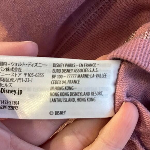 Disney Women's Pink 50th Anniversary Pullover Sweatshirt Size M - Picture 6 of 11